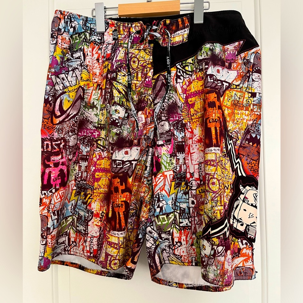 LOST ENTERPRISES X PINKIE TAYLOR Board Shorts size 36